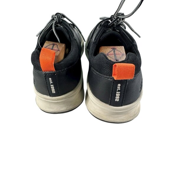 Skechers Relaxed Fit Memory Foam Mens Size 10 M Black Tie Casual Comfort Shoes - Picture 3 of 9